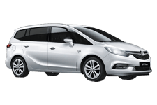 Van Hire Rugeley - Vauxhall Zafira 7-Seater - Minibus hire Rugeley
